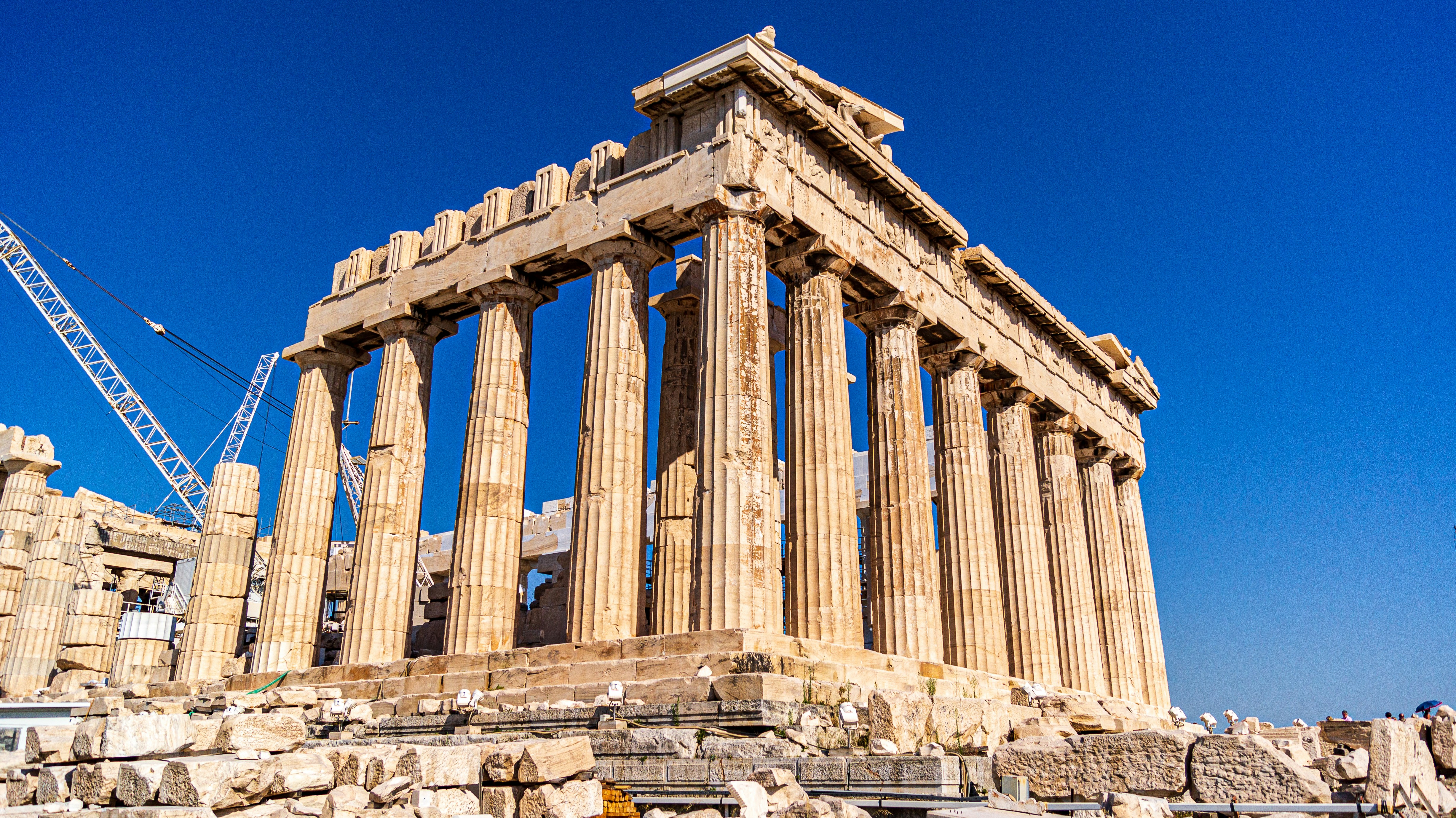 Acrópolis de Atenas con el Partenón